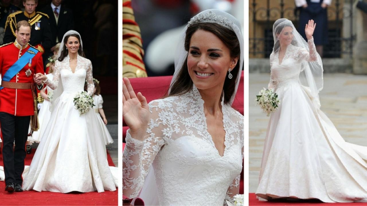 10 Vestidos de novia más lujosos usados en una boda real